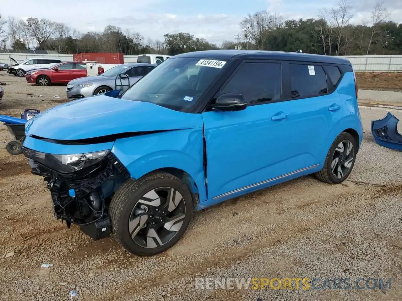 1 Photograph of a damaged car KNDJ53AU0R7222437 KIA SOUL 2024
