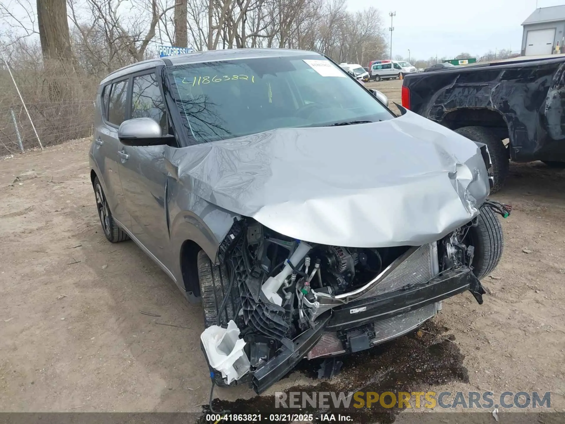 1 Photograph of a damaged car KNDJ53AU1R7900869 KIA SOUL 2024