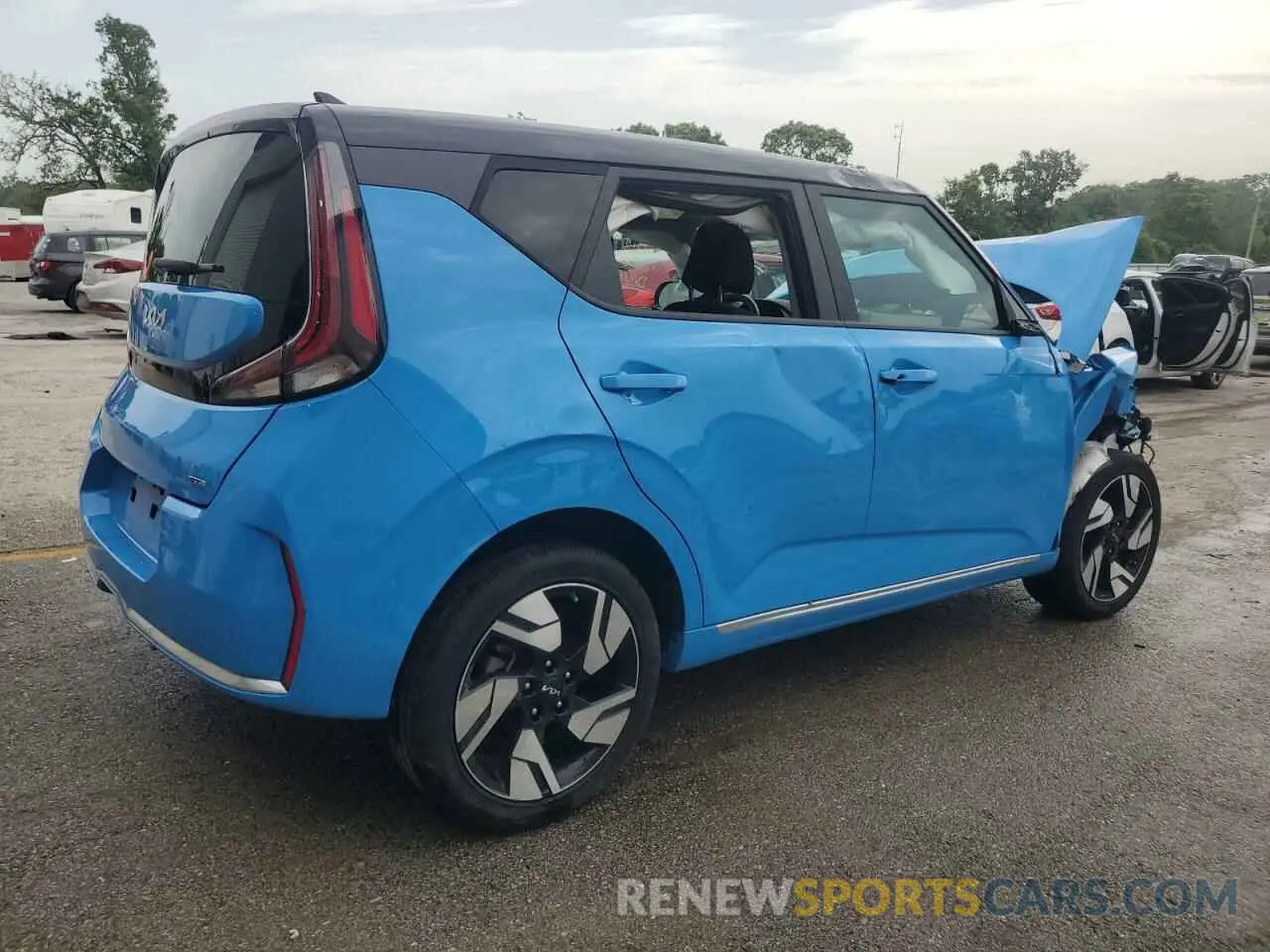 3 Photograph of a damaged car KNDJ53AU3R7223050 KIA SOUL 2024