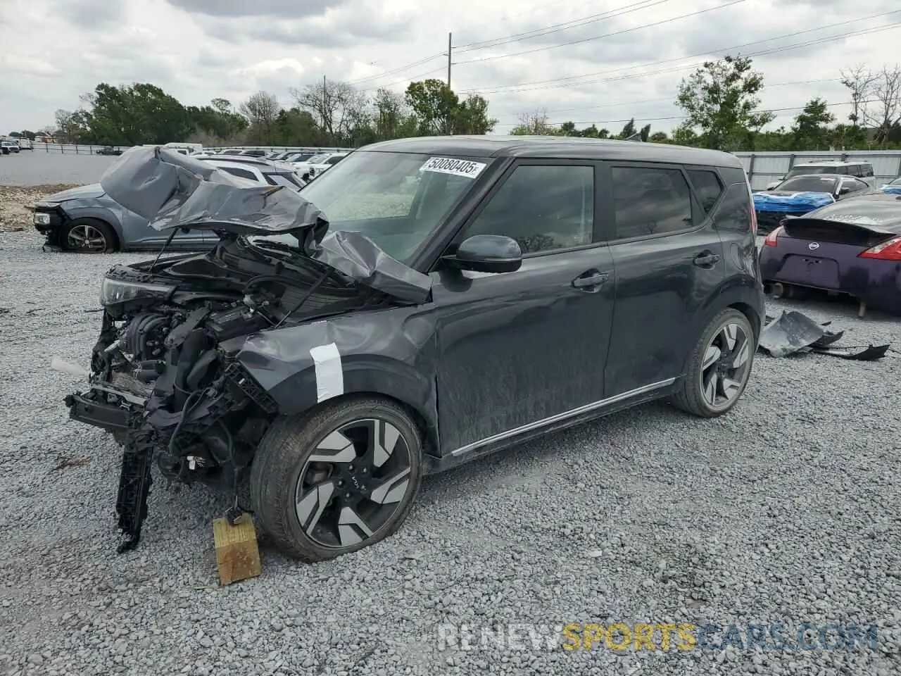1 Photograph of a damaged car KNDJ53AU3R7896825 KIA SOUL 2024