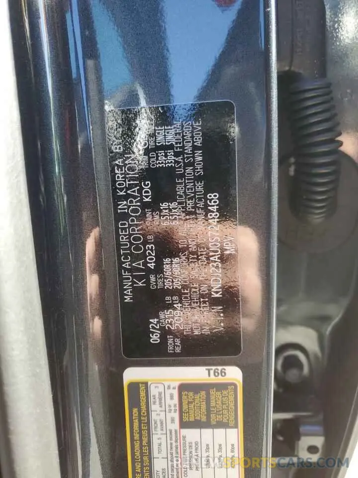 15 Photograph of a damaged car KNDJ23AU0S7248468 KIA SOUL 2025