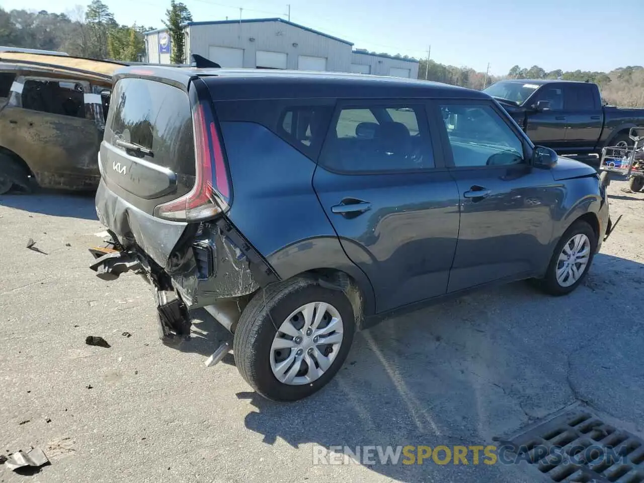 3 Photograph of a damaged car KNDJ23AU0S7248468 KIA SOUL 2025