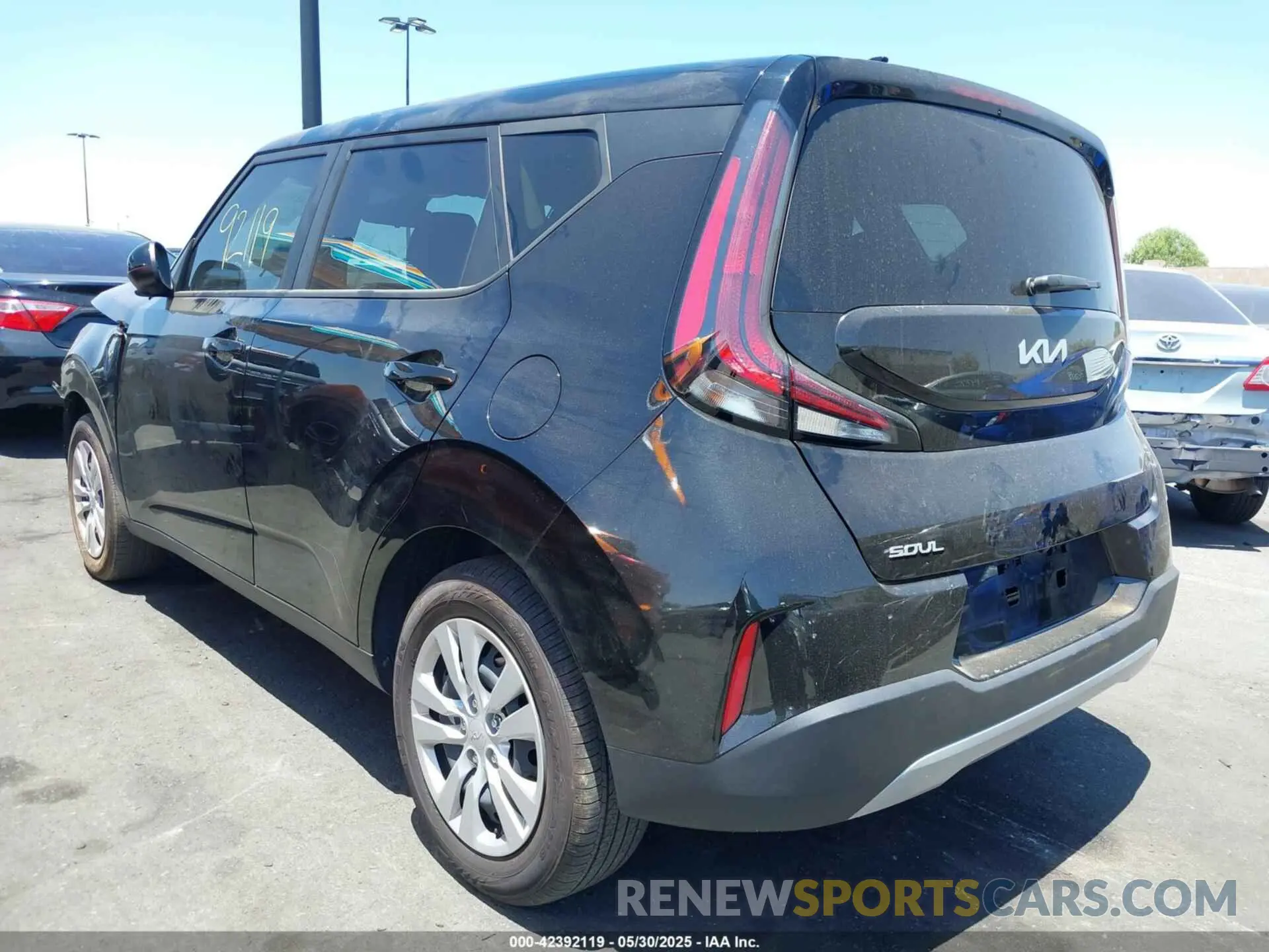 3 Photograph of a damaged car KNDJ23AU0S7925504 KIA SOUL 2025