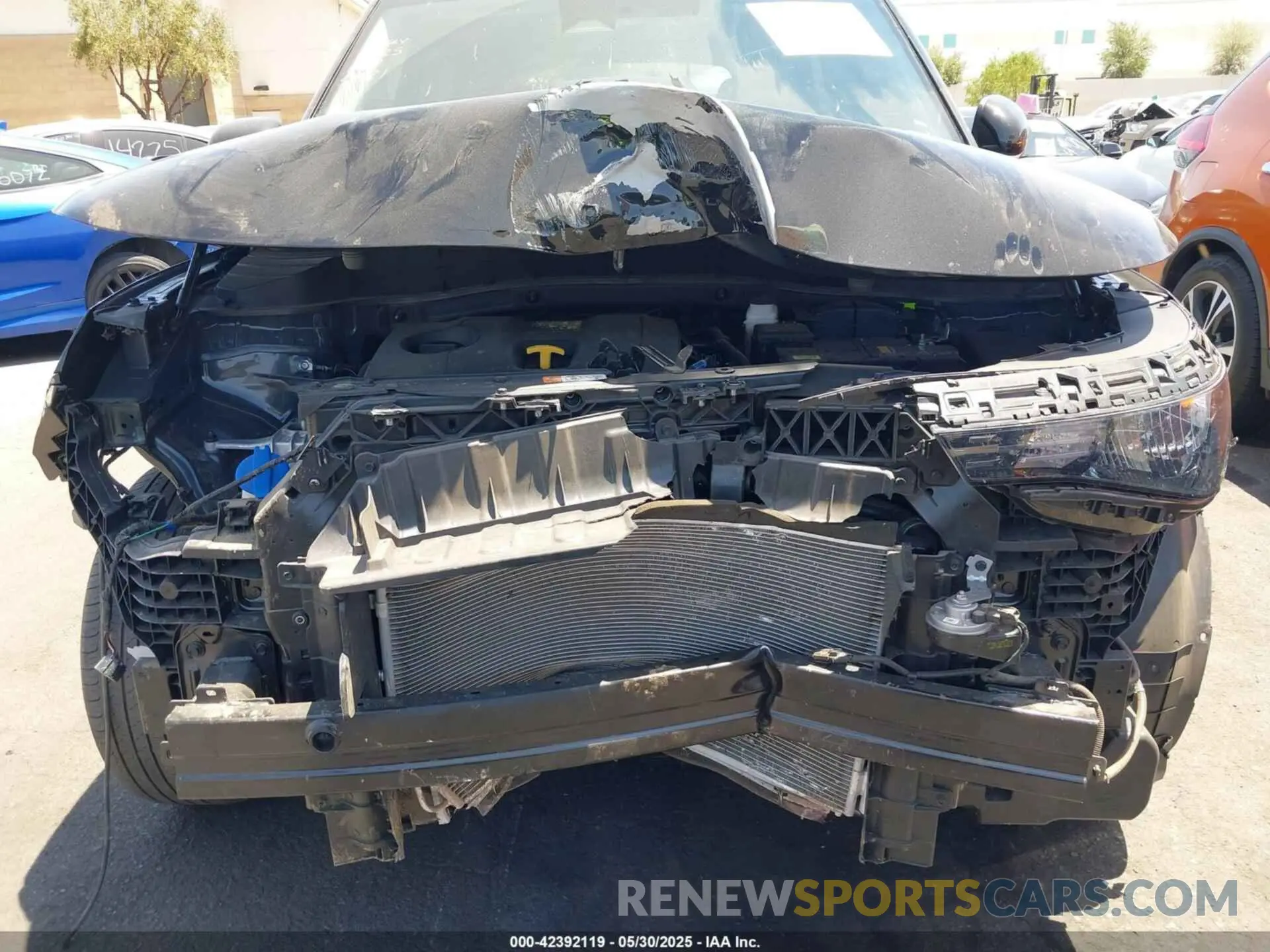 6 Photograph of a damaged car KNDJ23AU0S7925504 KIA SOUL 2025