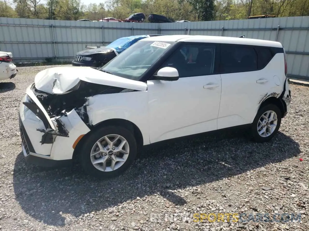 1 Photograph of a damaged car KNDJ23AU0S7927608 KIA SOUL 2025