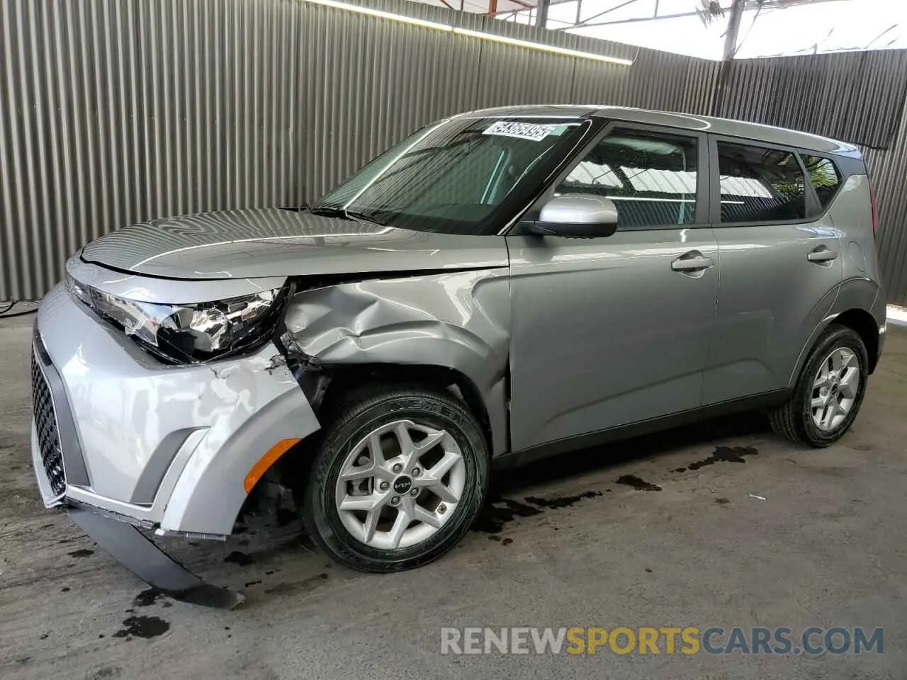 1 Photograph of a damaged car KNDJ23AU0S7931948 KIA SOUL 2025