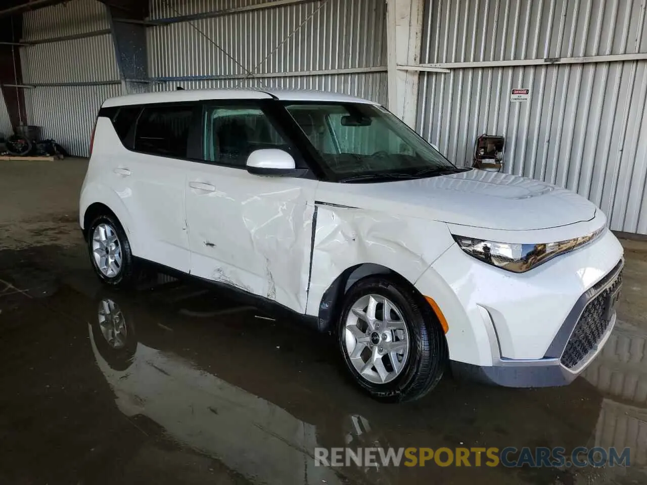 4 Photograph of a damaged car KNDJ23AU0S7940715 KIA SOUL 2025