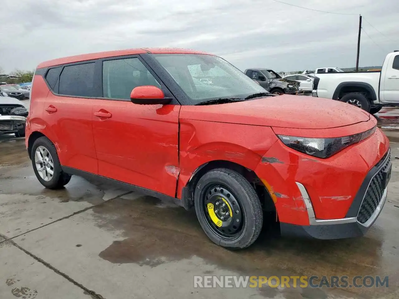 4 Photograph of a damaged car KNDJ23AU1S7256322 KIA SOUL 2025