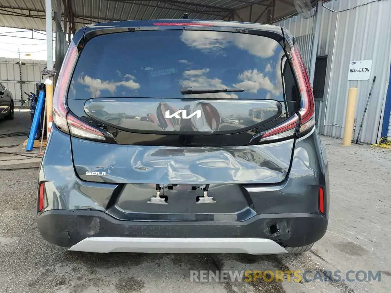 6 Photograph of a damaged car KNDJ23AU1S7256806 KIA SOUL 2025