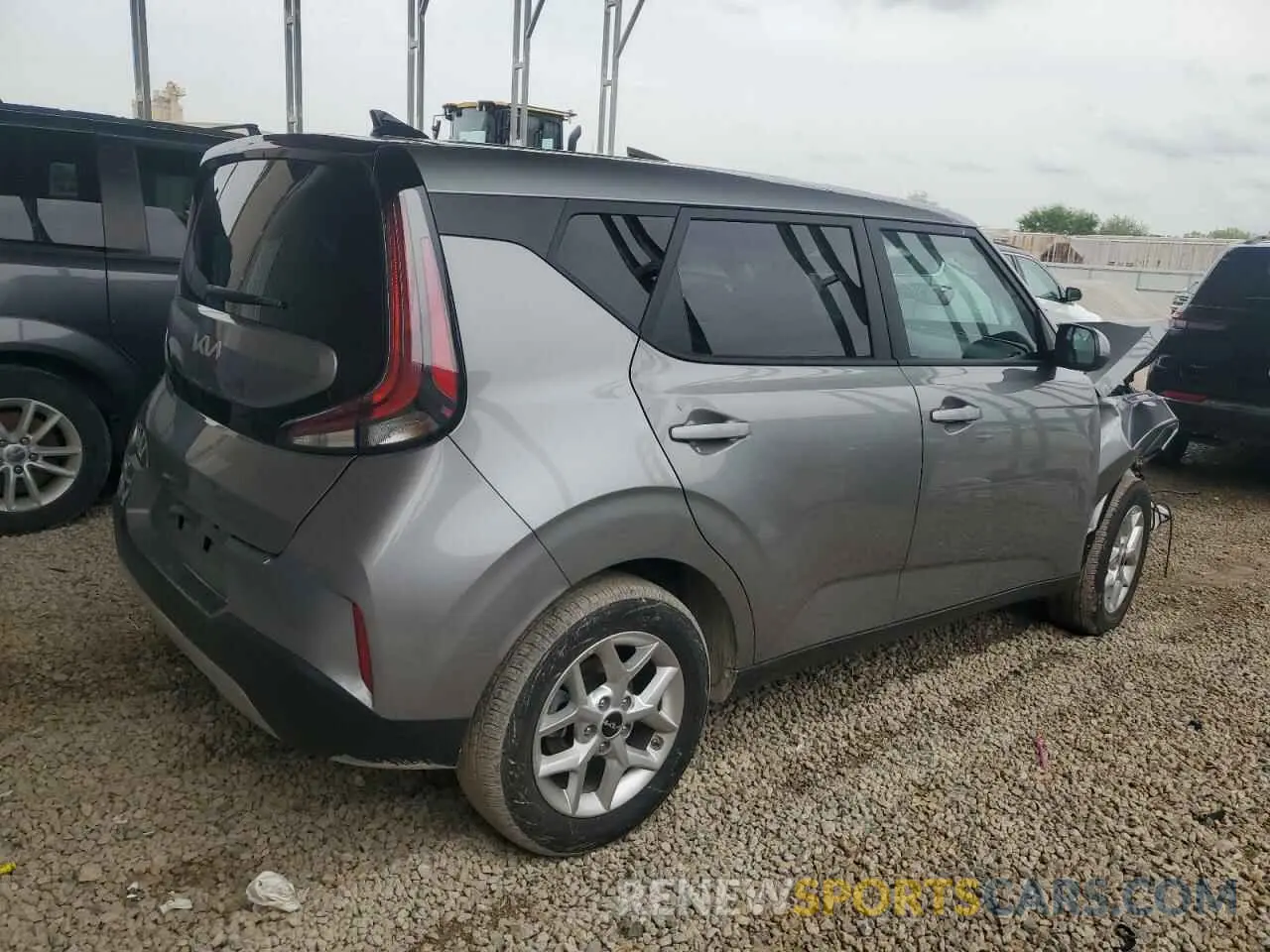 3 Photograph of a damaged car KNDJ23AU1S7934874 KIA SOUL 2025