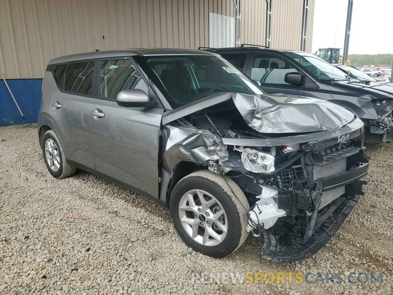 4 Photograph of a damaged car KNDJ23AU1S7934874 KIA SOUL 2025