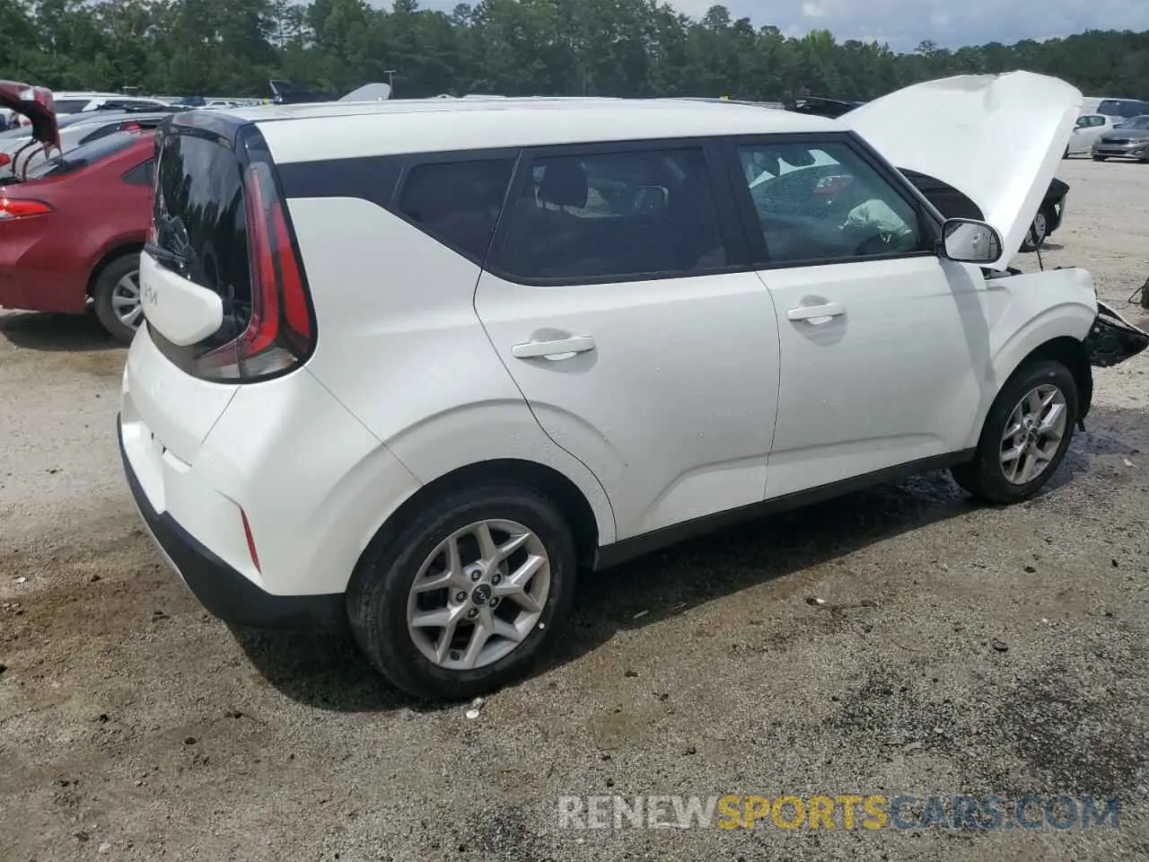 3 Photograph of a damaged car KNDJ23AU2S7923155 KIA SOUL 2025