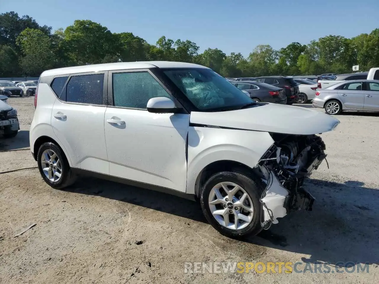 4 Photograph of a damaged car KNDJ23AU2S7931921 KIA SOUL 2025