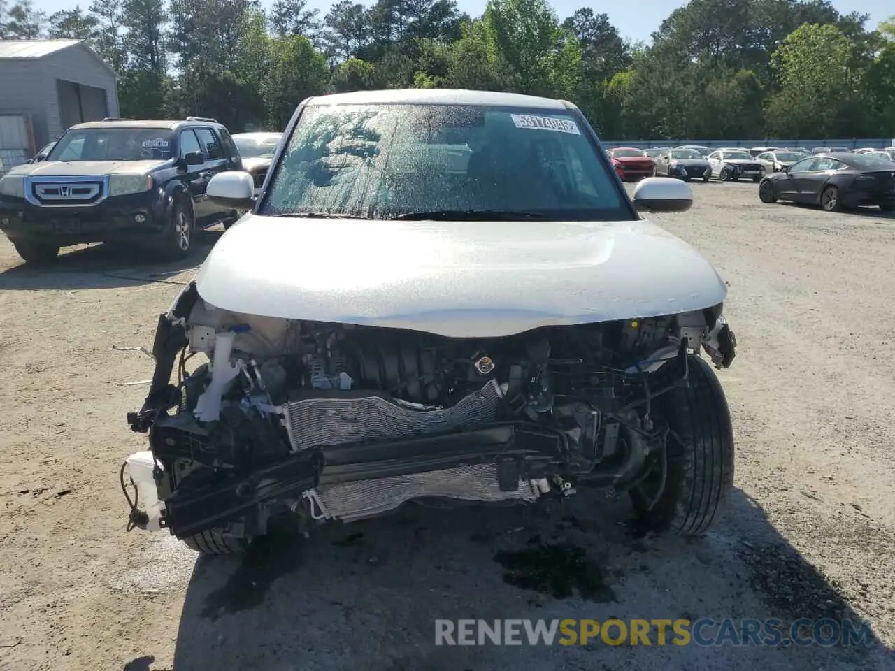 5 Photograph of a damaged car KNDJ23AU2S7931921 KIA SOUL 2025
