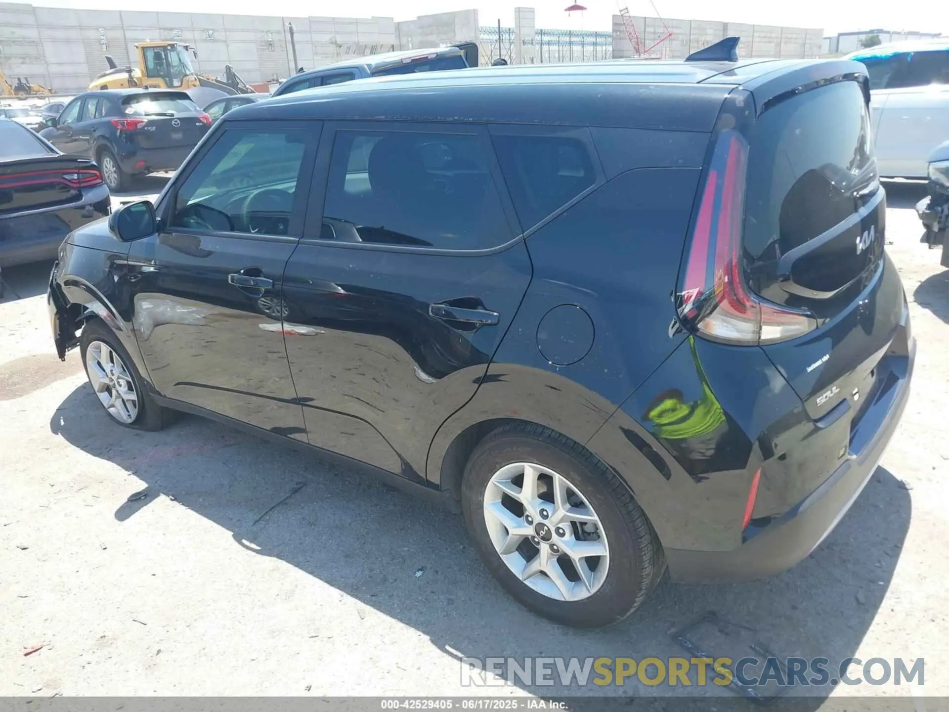 3 Photograph of a damaged car KNDJ23AU2S7934222 KIA SOUL 2025