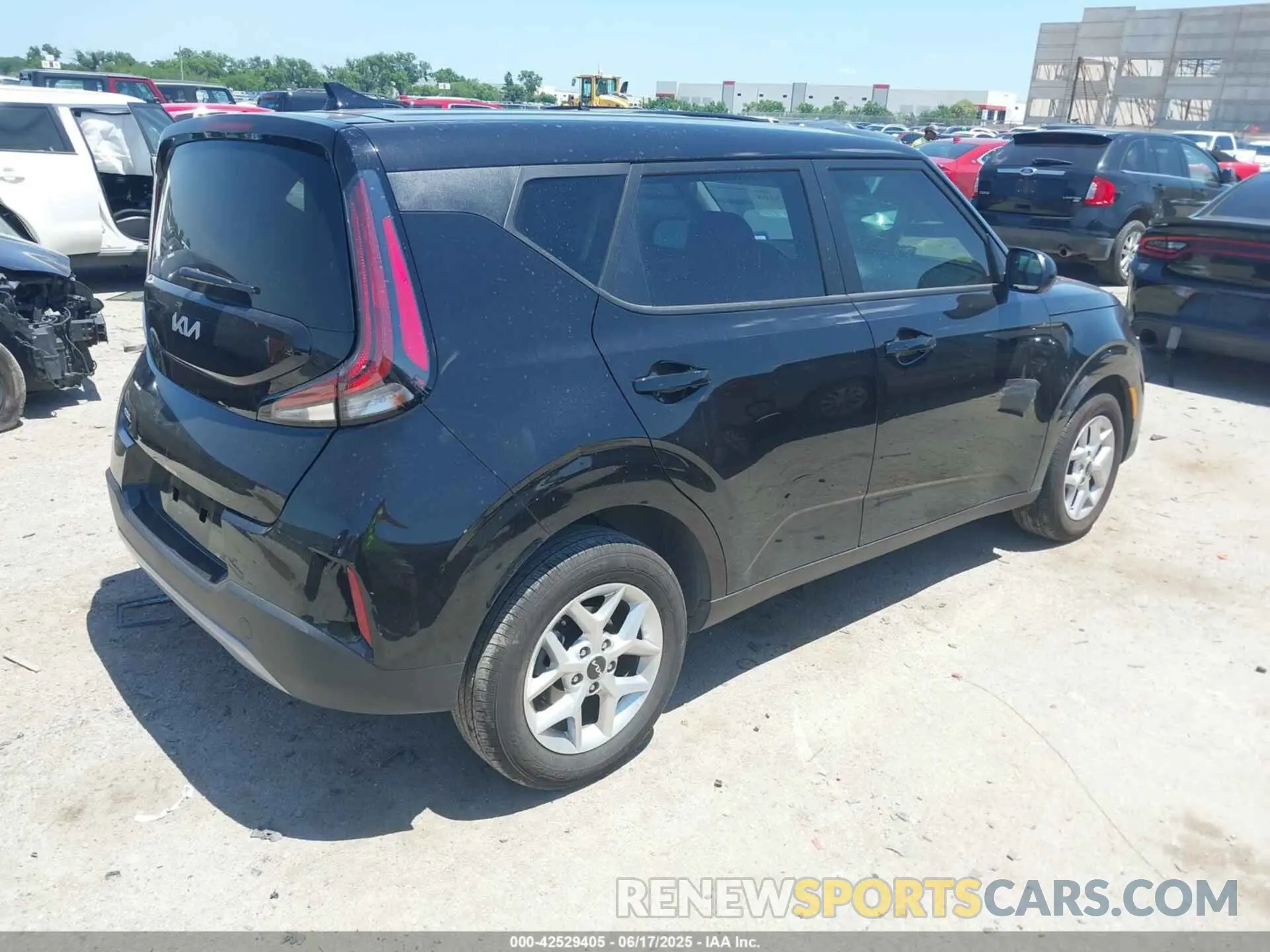 4 Photograph of a damaged car KNDJ23AU2S7934222 KIA SOUL 2025