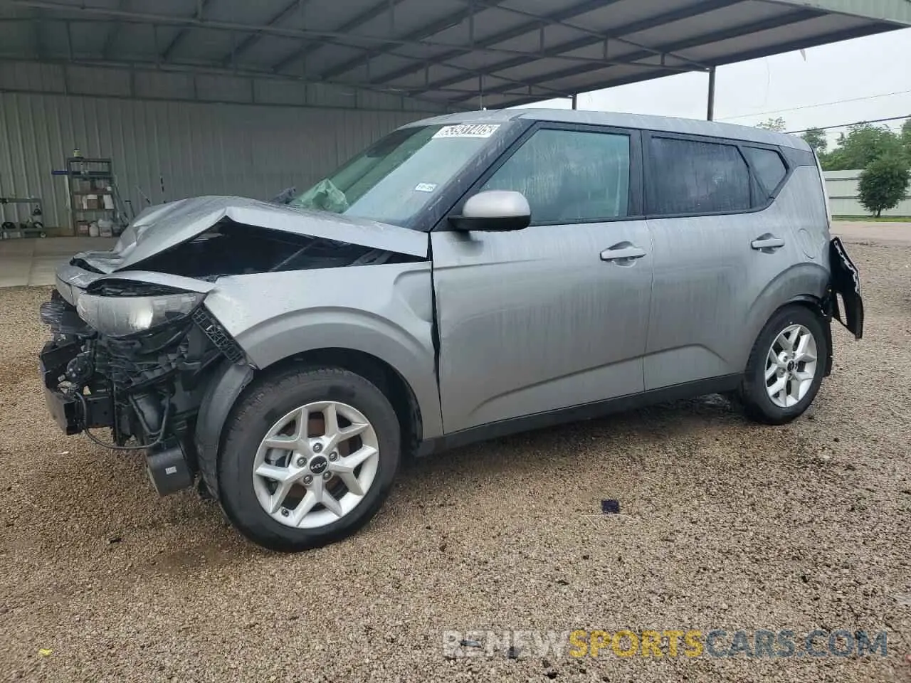 1 Photograph of a damaged car KNDJ23AU3S7930115 KIA SOUL 2025