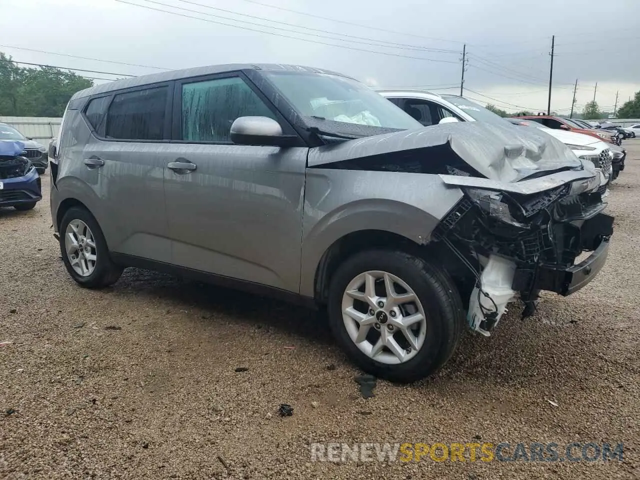 4 Photograph of a damaged car KNDJ23AU3S7930115 KIA SOUL 2025
