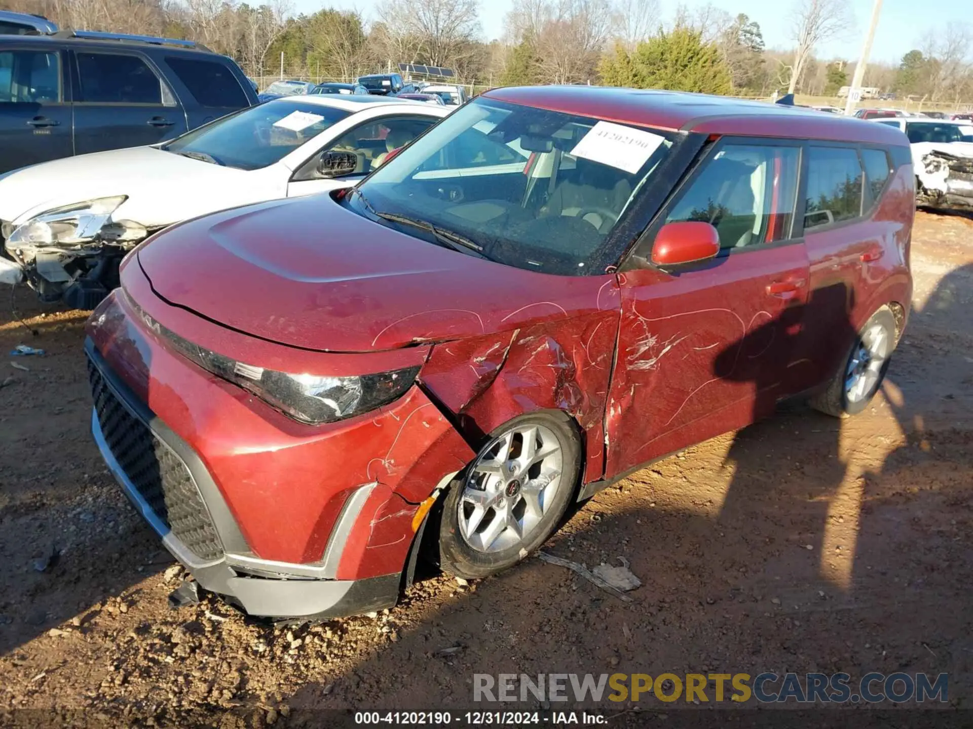2 Photograph of a damaged car KNDJ23AU4S7246321 KIA SOUL 2025