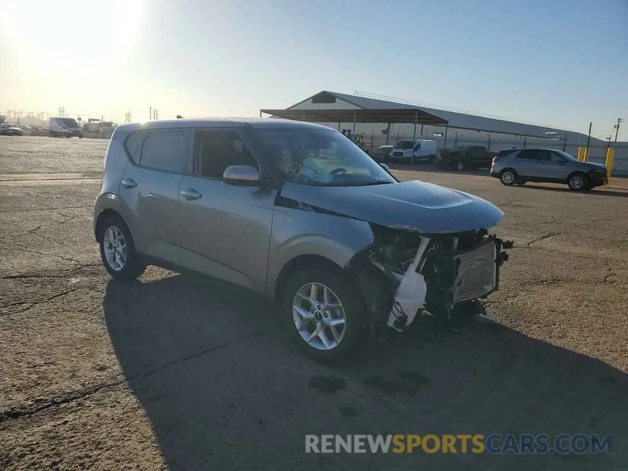 4 Photograph of a damaged car KNDJ23AU4S7933072 KIA SOUL 2025