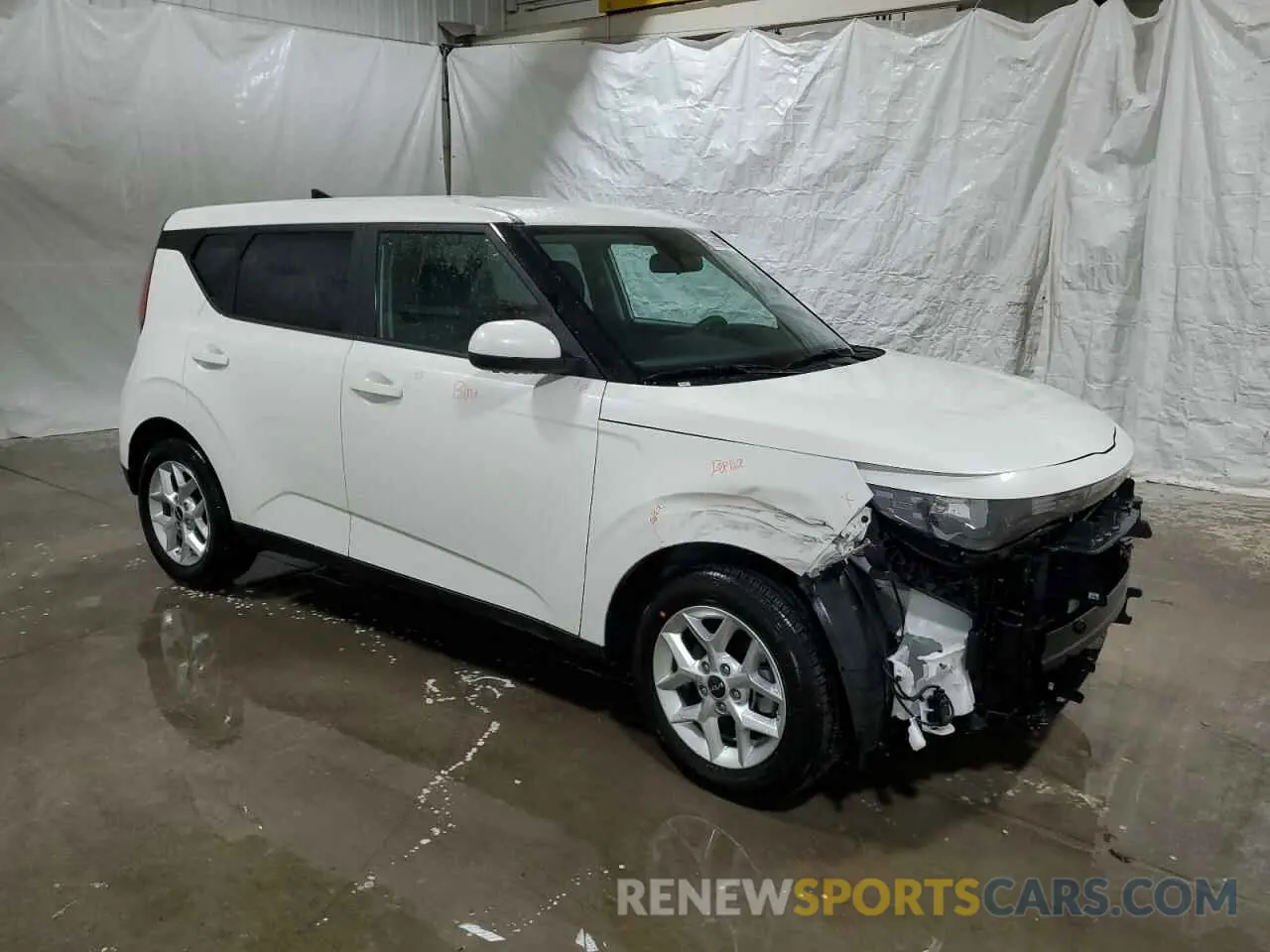 4 Photograph of a damaged car KNDJ23AU4S7939342 KIA SOUL 2025