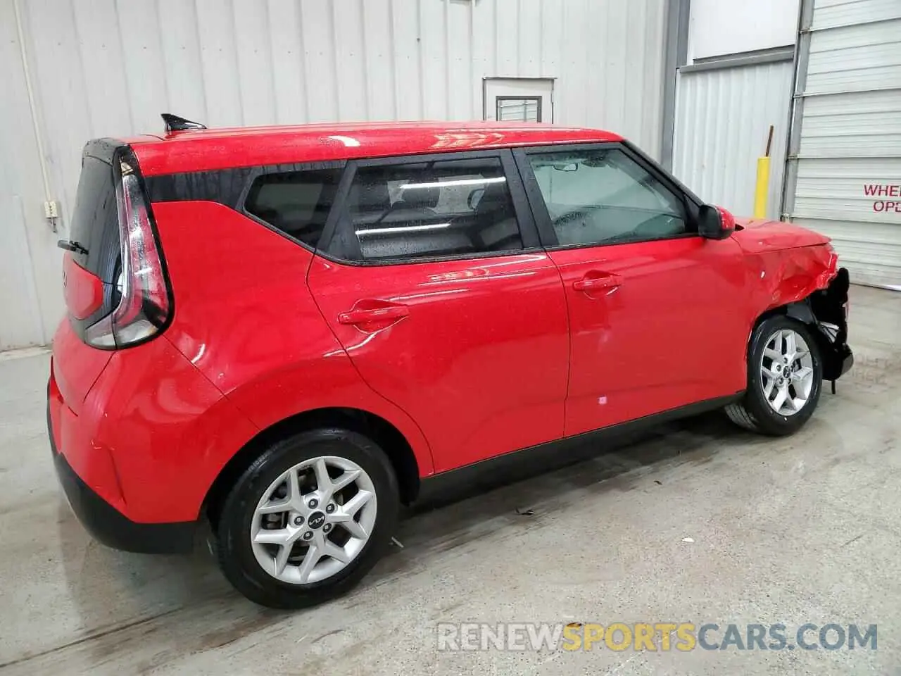 3 Photograph of a damaged car KNDJ23AU5S7248823 KIA SOUL 2025