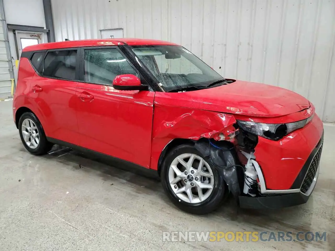 4 Photograph of a damaged car KNDJ23AU5S7248823 KIA SOUL 2025