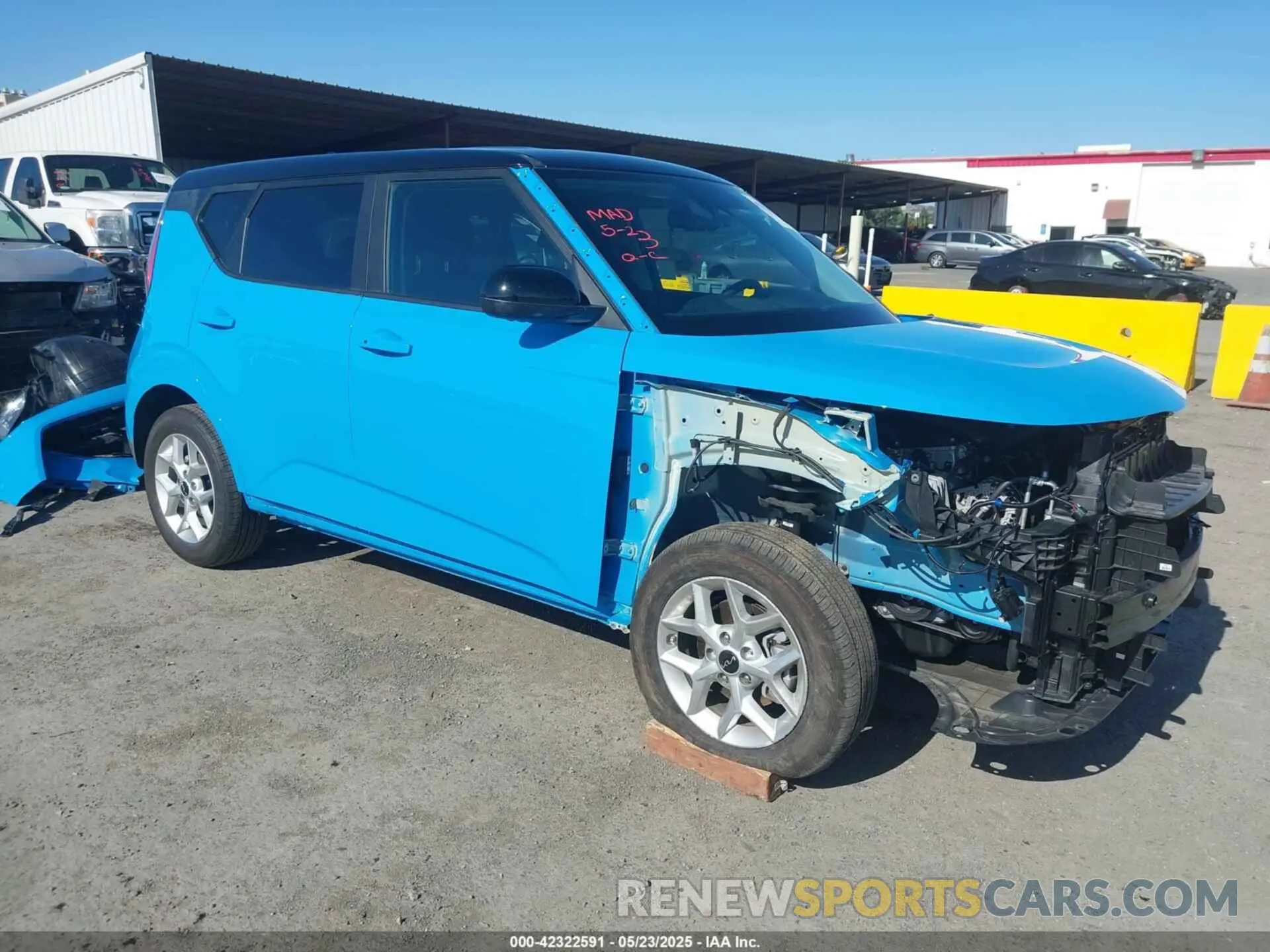 1 Photograph of a damaged car KNDJ23AU5S7250605 KIA SOUL 2025