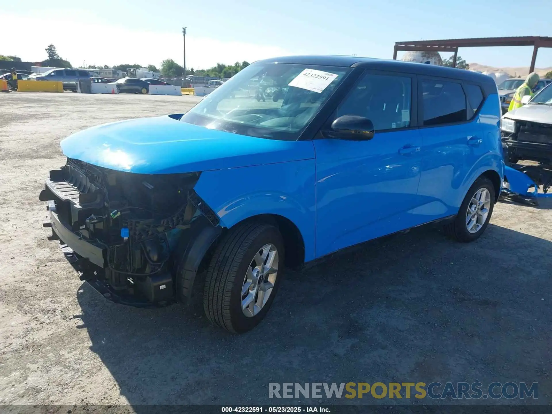 2 Photograph of a damaged car KNDJ23AU5S7250605 KIA SOUL 2025