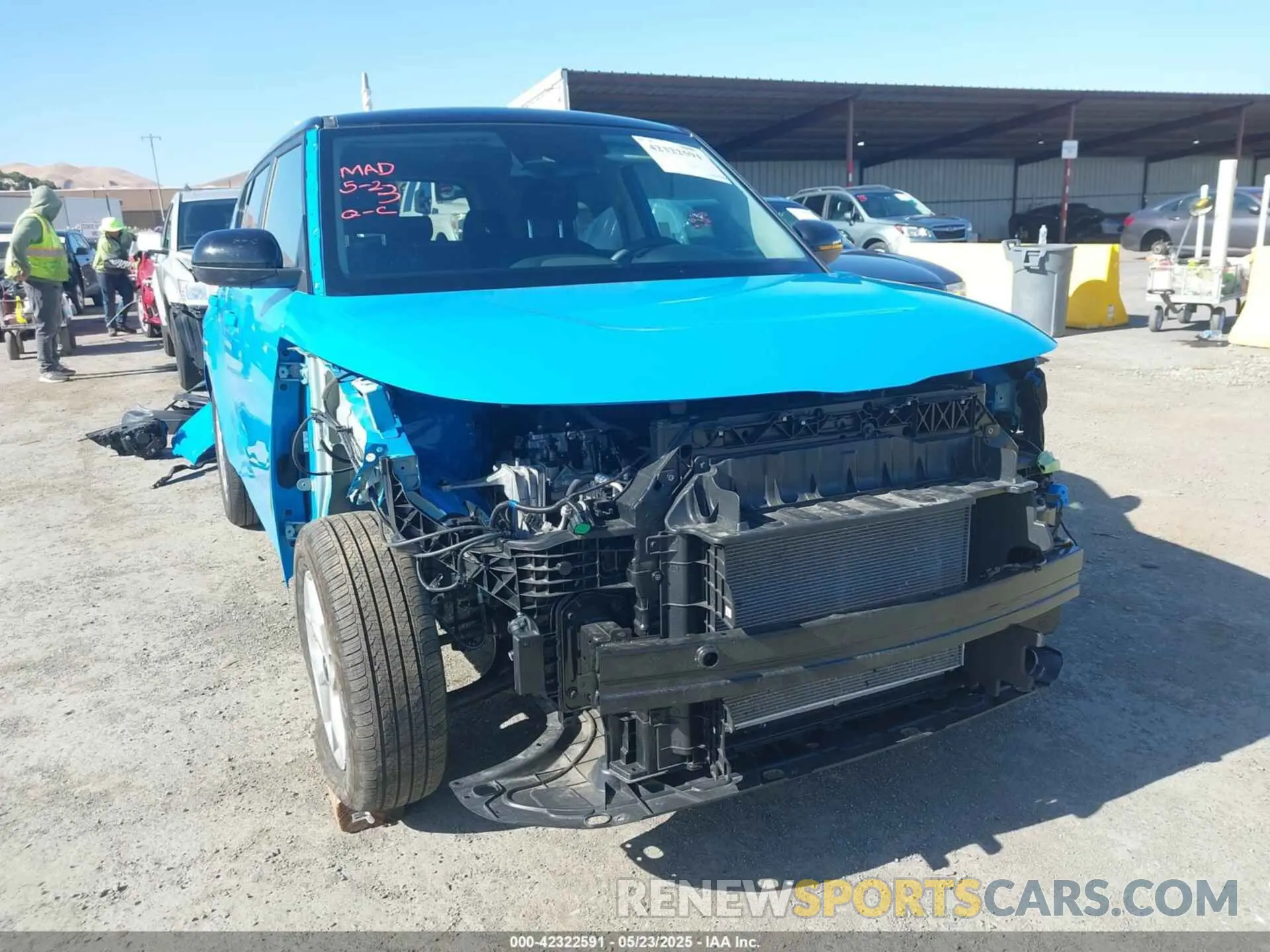 6 Photograph of a damaged car KNDJ23AU5S7250605 KIA SOUL 2025