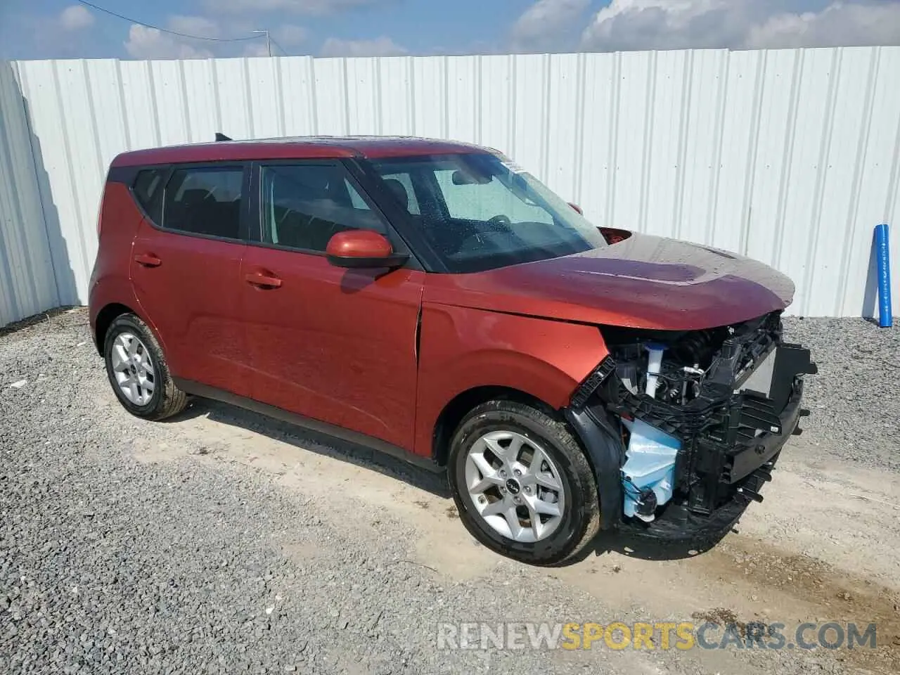 4 Photograph of a damaged car KNDJ23AU5S7256629 KIA SOUL 2025