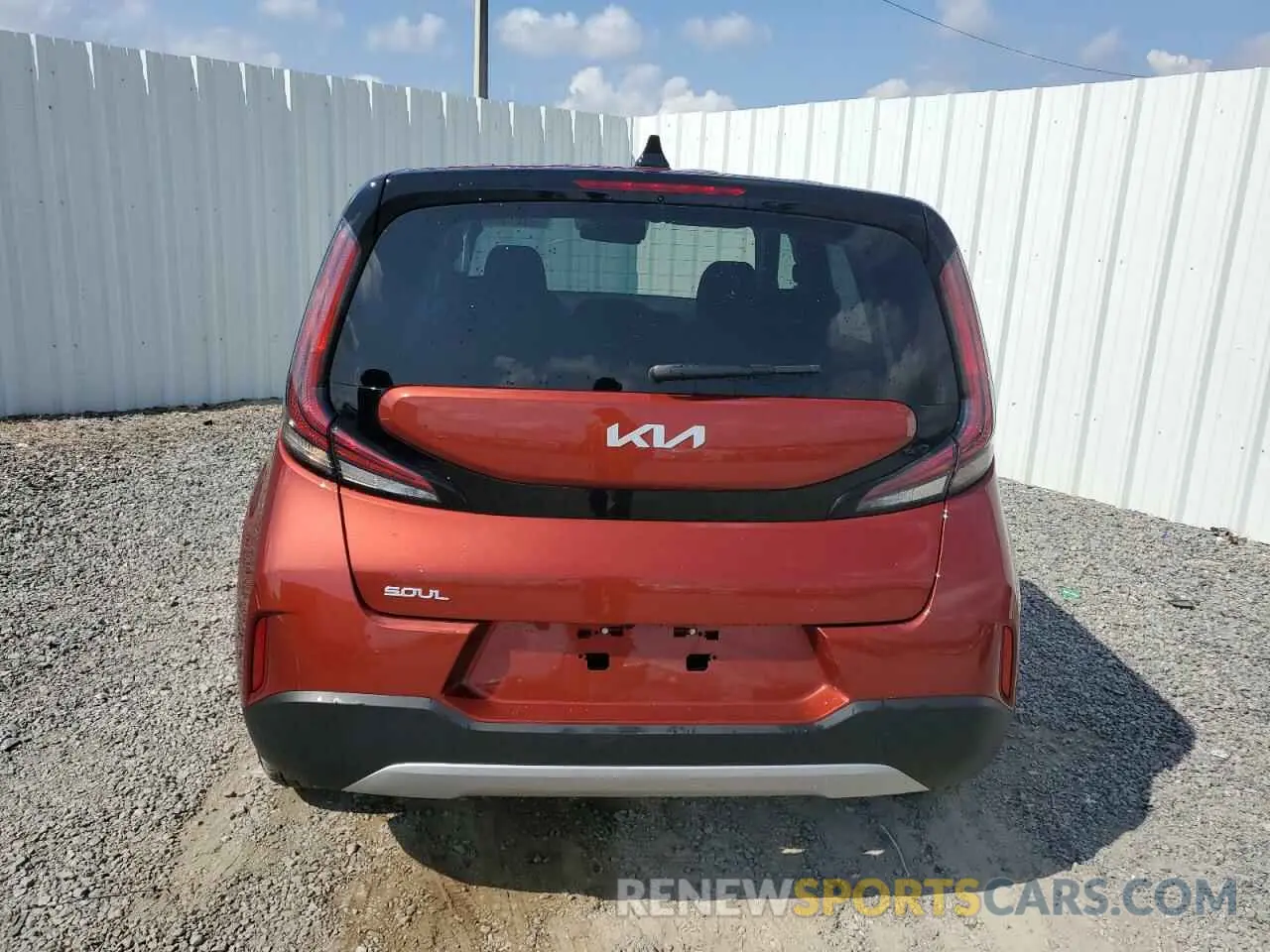 6 Photograph of a damaged car KNDJ23AU5S7256629 KIA SOUL 2025