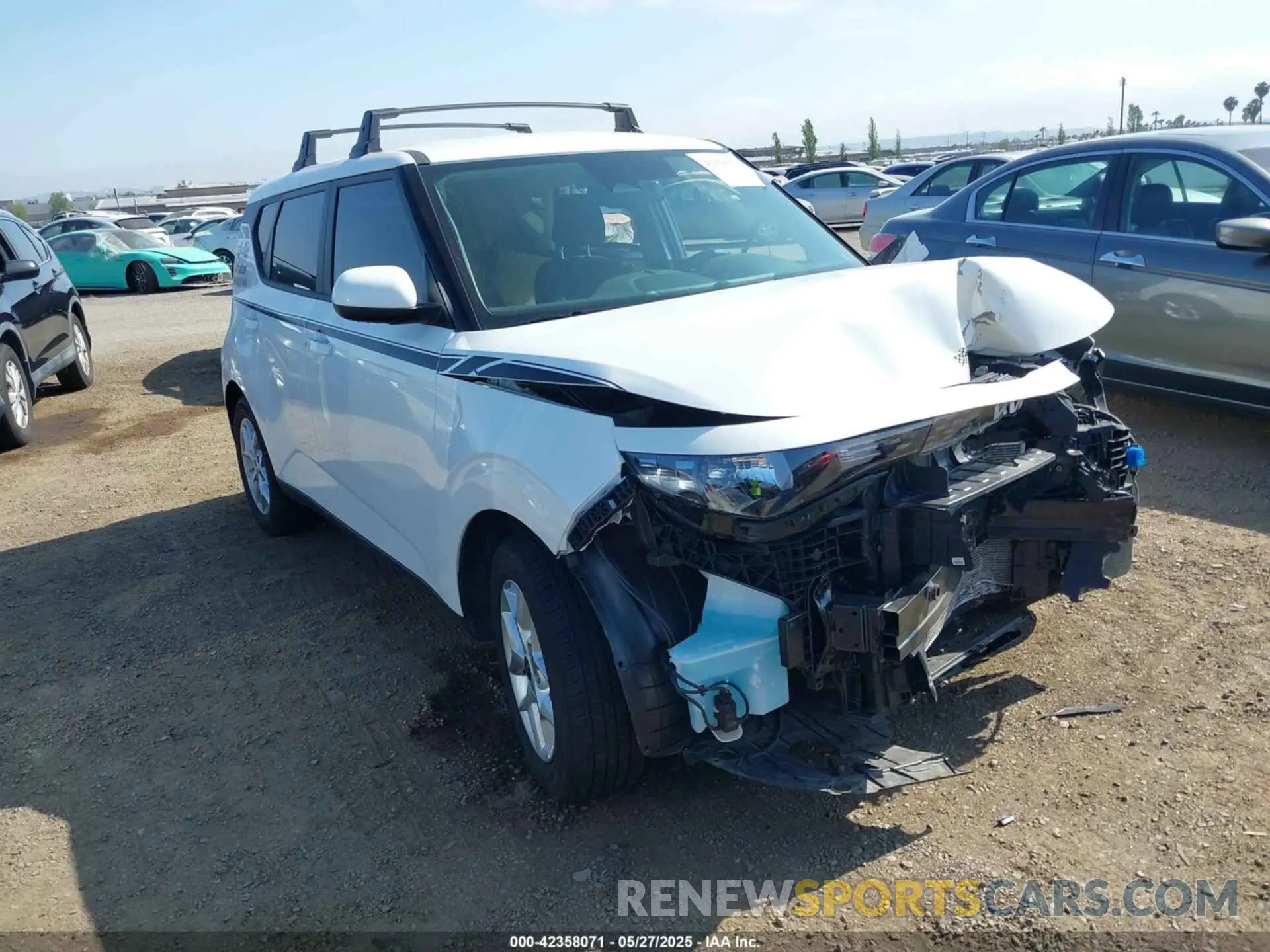 1 Photograph of a damaged car KNDJ23AU5S7933940 KIA SOUL 2025