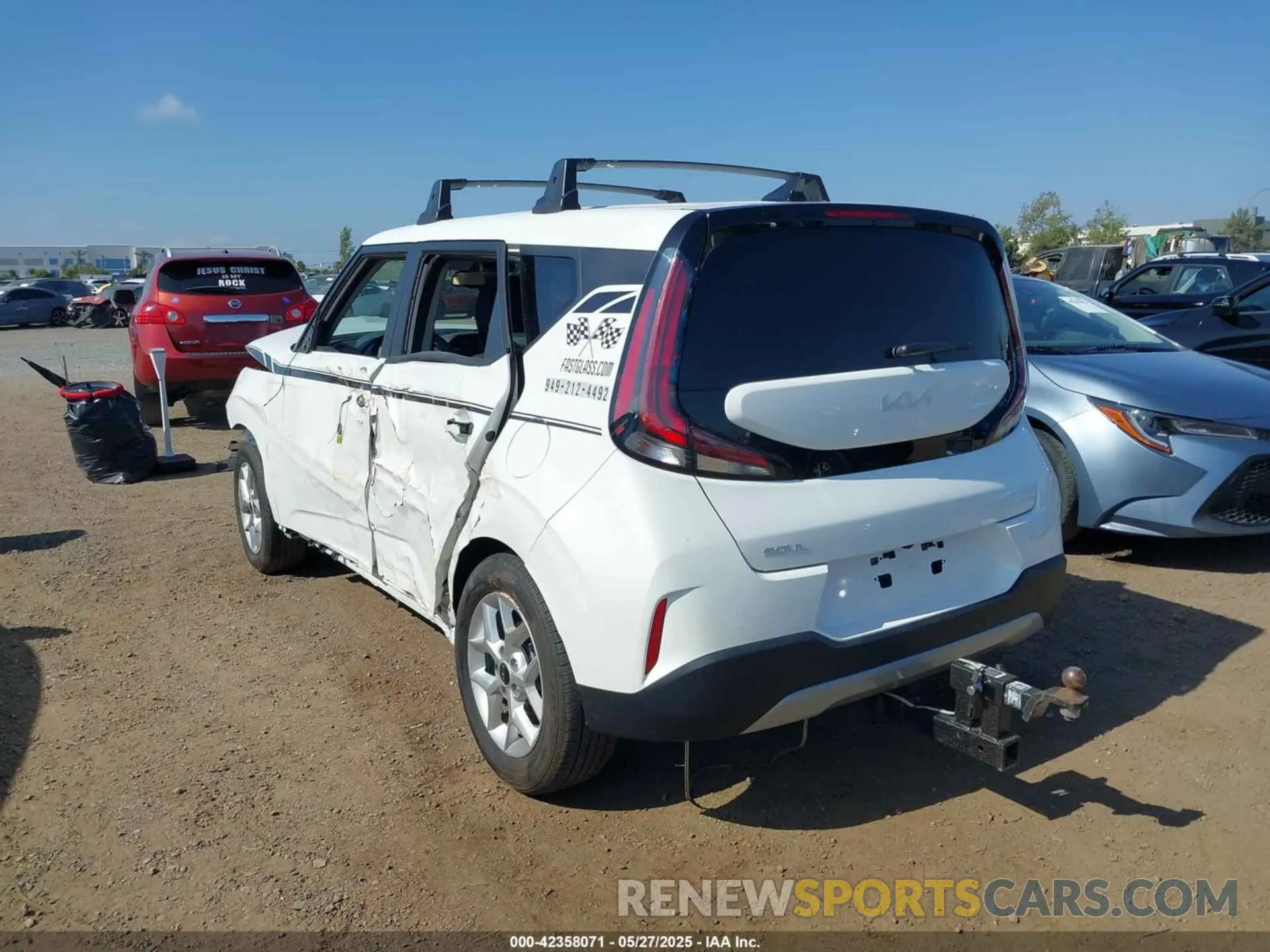 3 Photograph of a damaged car KNDJ23AU5S7933940 KIA SOUL 2025