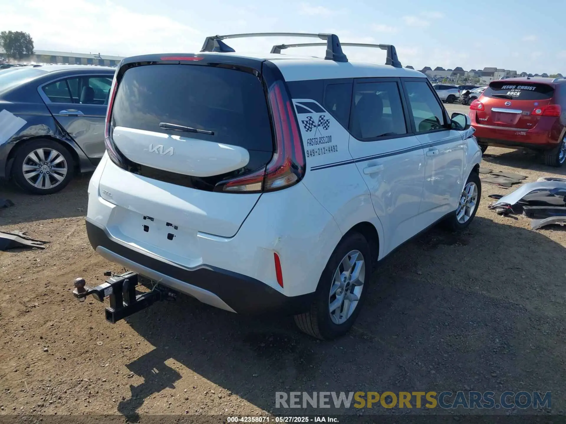4 Photograph of a damaged car KNDJ23AU5S7933940 KIA SOUL 2025