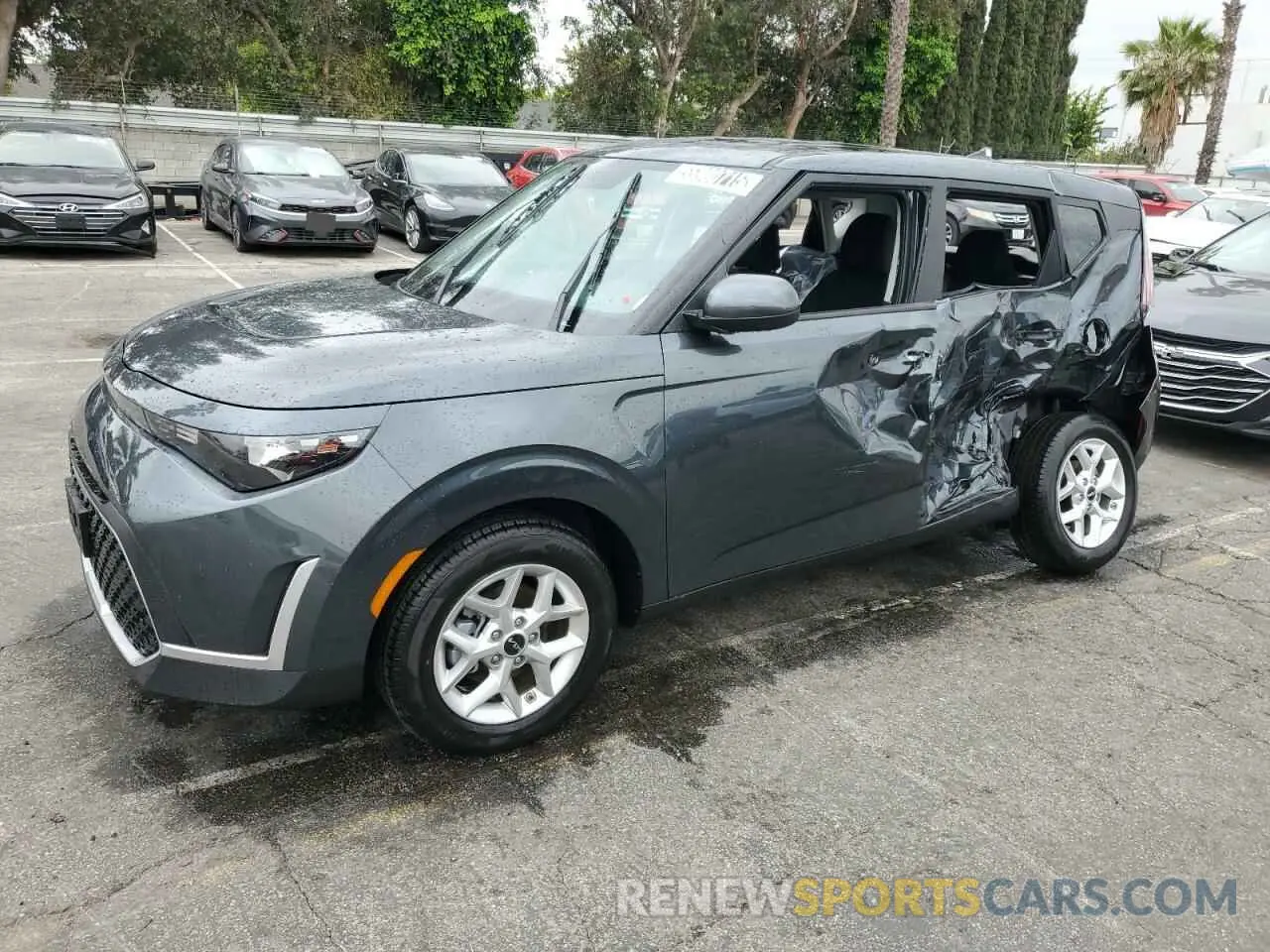 1 Photograph of a damaged car KNDJ23AU6S7257773 KIA SOUL 2025