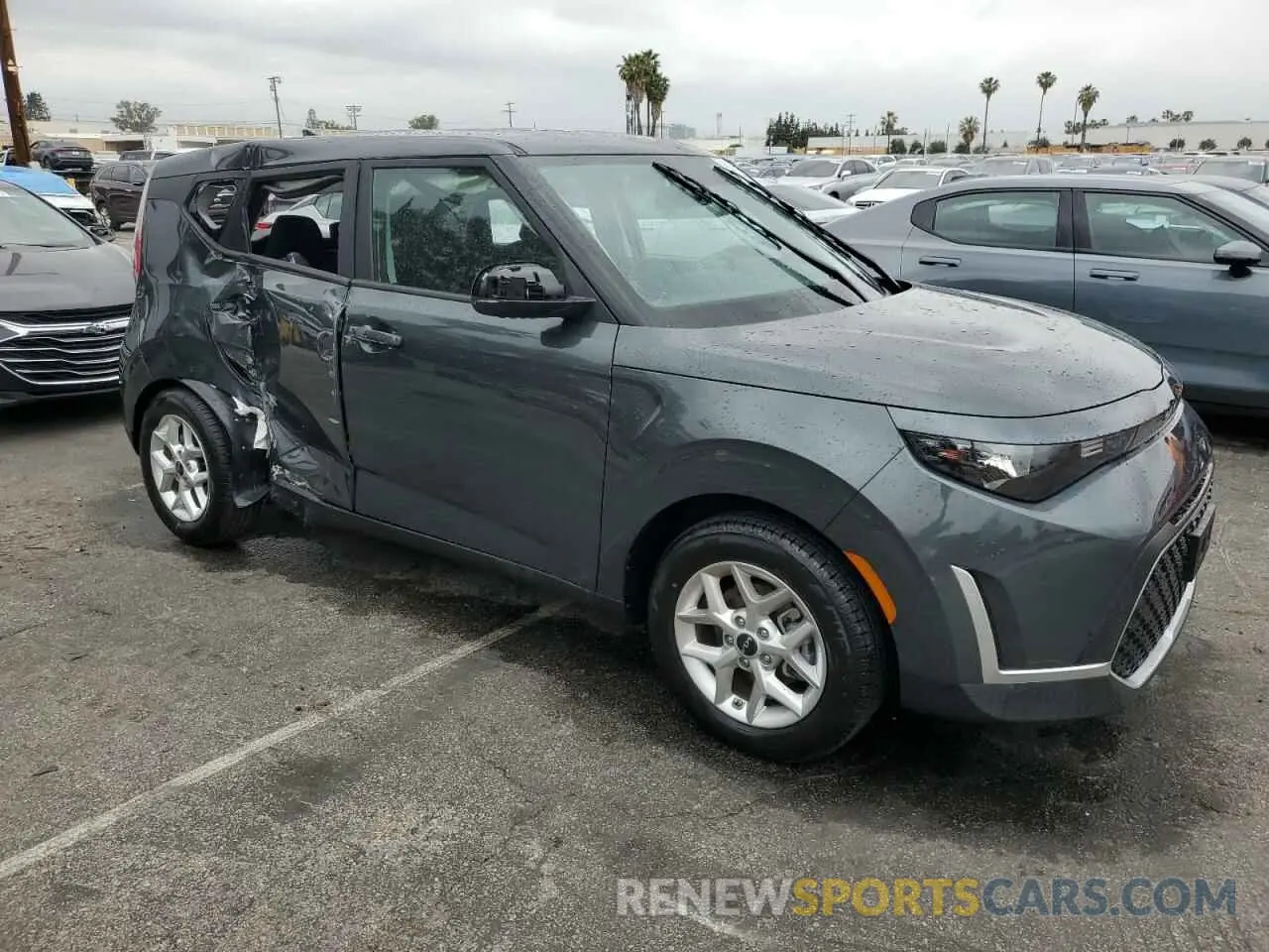 4 Photograph of a damaged car KNDJ23AU6S7257773 KIA SOUL 2025
