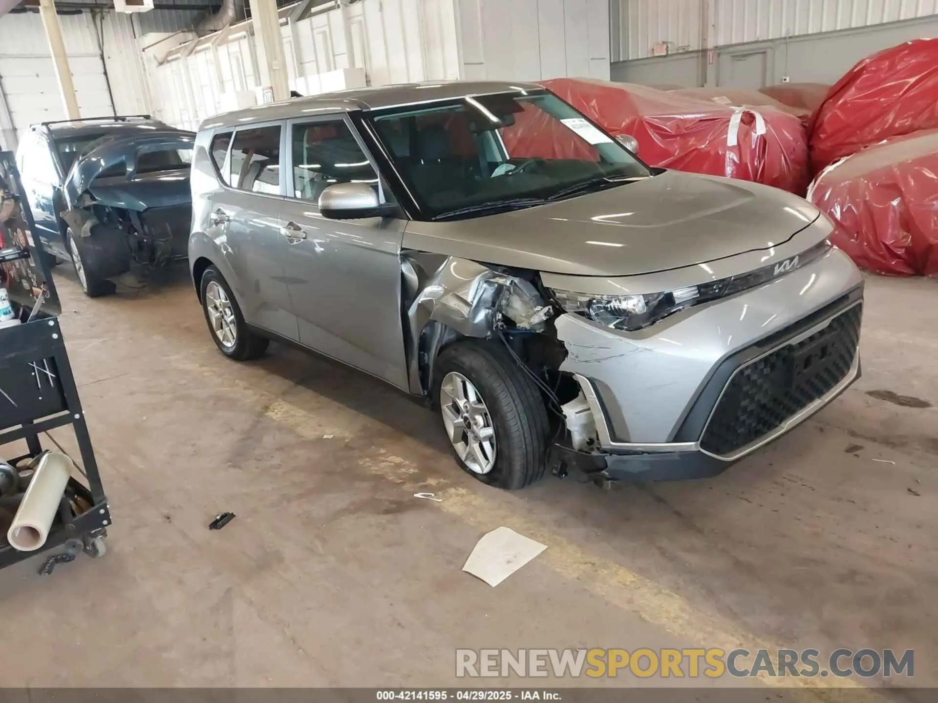 1 Photograph of a damaged car KNDJ23AU6S7922624 KIA SOUL 2025