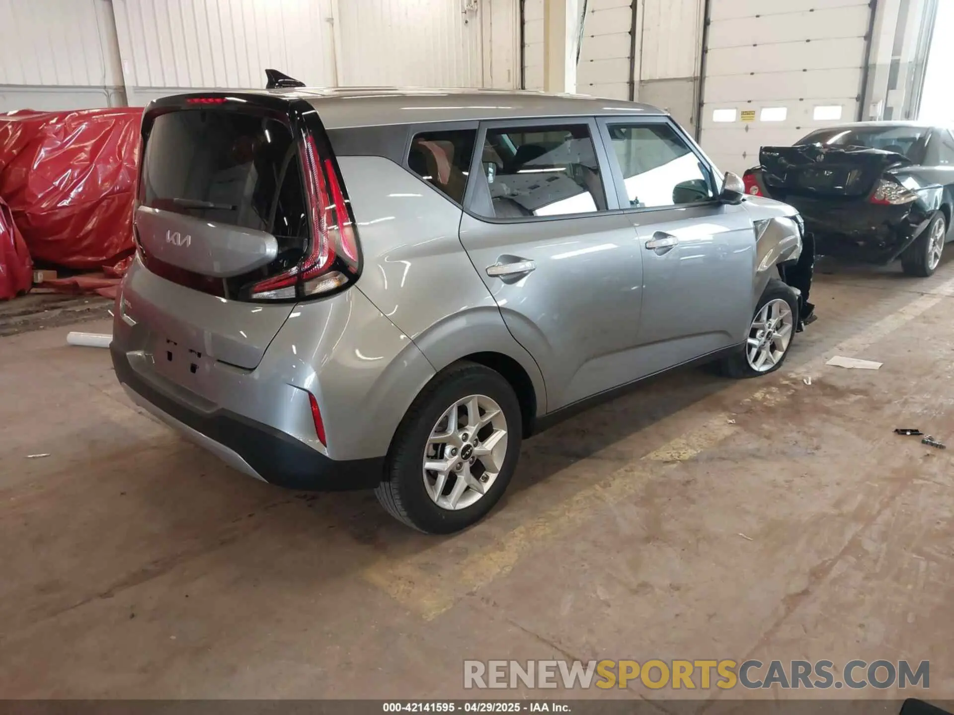 4 Photograph of a damaged car KNDJ23AU6S7922624 KIA SOUL 2025
