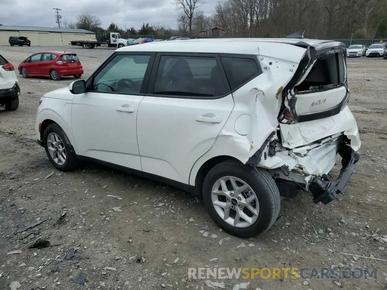 2 Photograph of a damaged car KNDJ23AU6S7928598 KIA SOUL 2025
