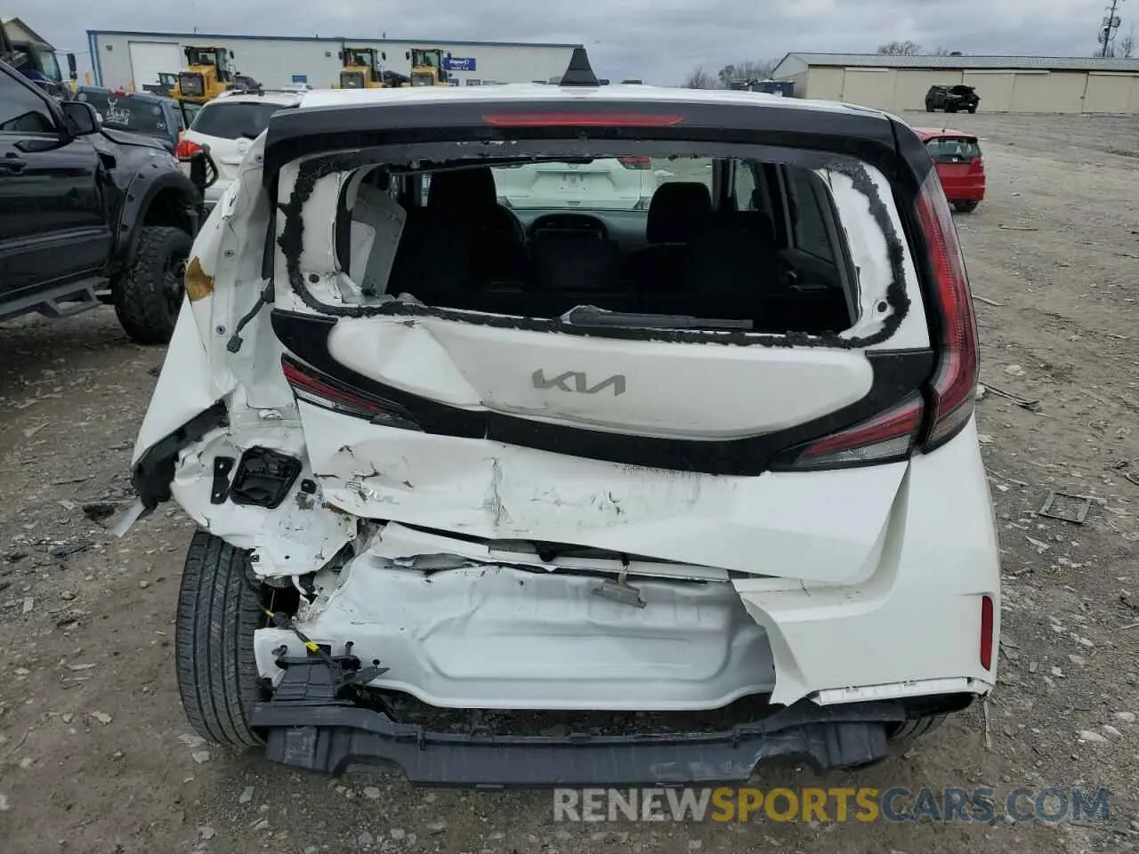 6 Photograph of a damaged car KNDJ23AU6S7928598 KIA SOUL 2025