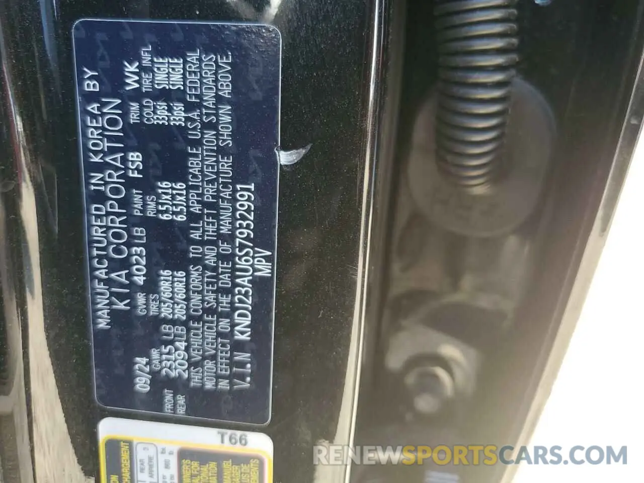 12 Photograph of a damaged car KNDJ23AU6S7932991 KIA SOUL 2025