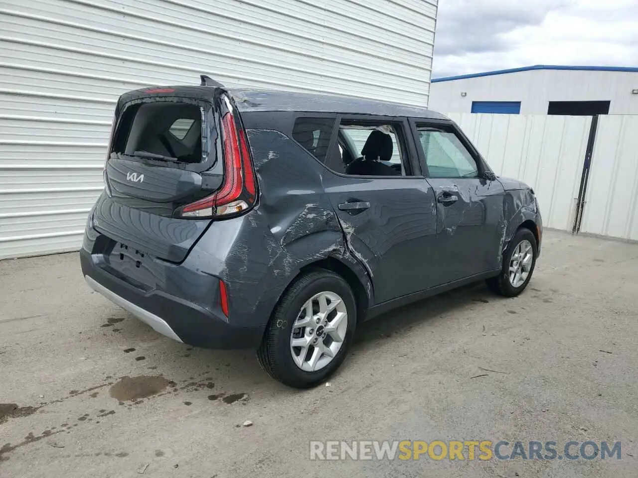 3 Photograph of a damaged car KNDJ23AU7S7260777 KIA SOUL 2025