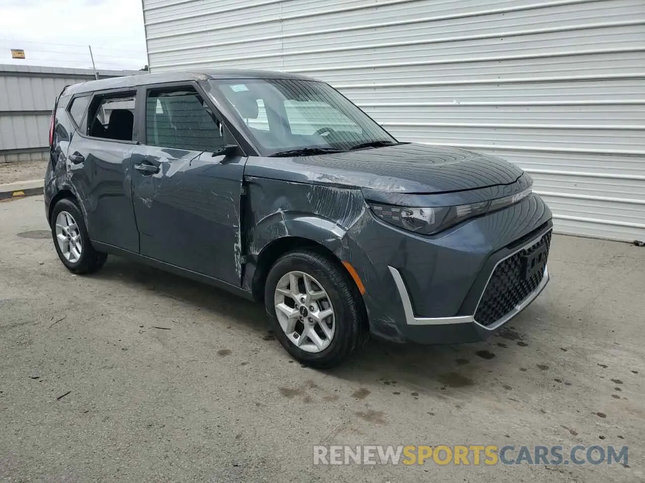 4 Photograph of a damaged car KNDJ23AU7S7260777 KIA SOUL 2025