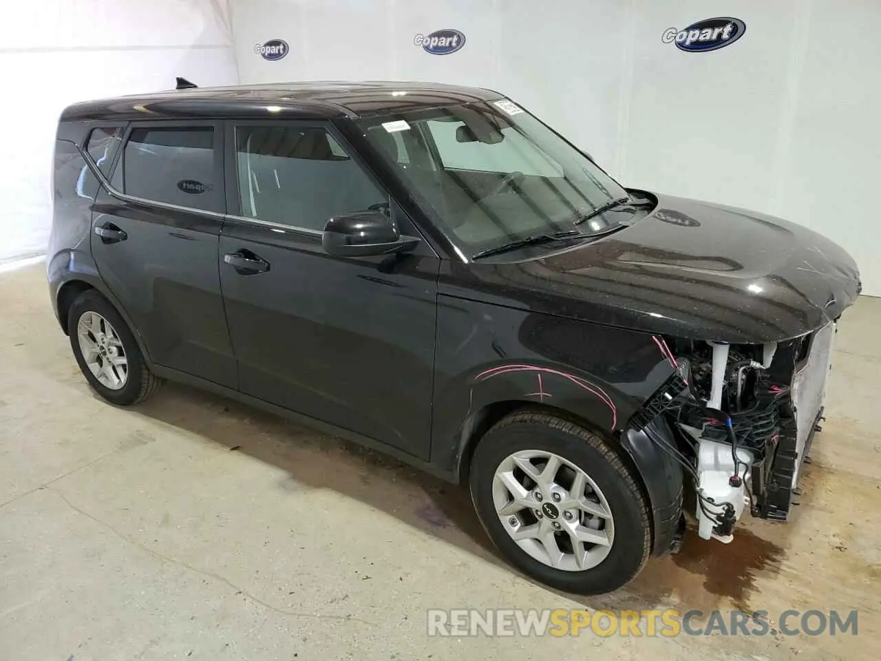 4 Photograph of a damaged car KNDJ23AU7S7926956 KIA SOUL 2025