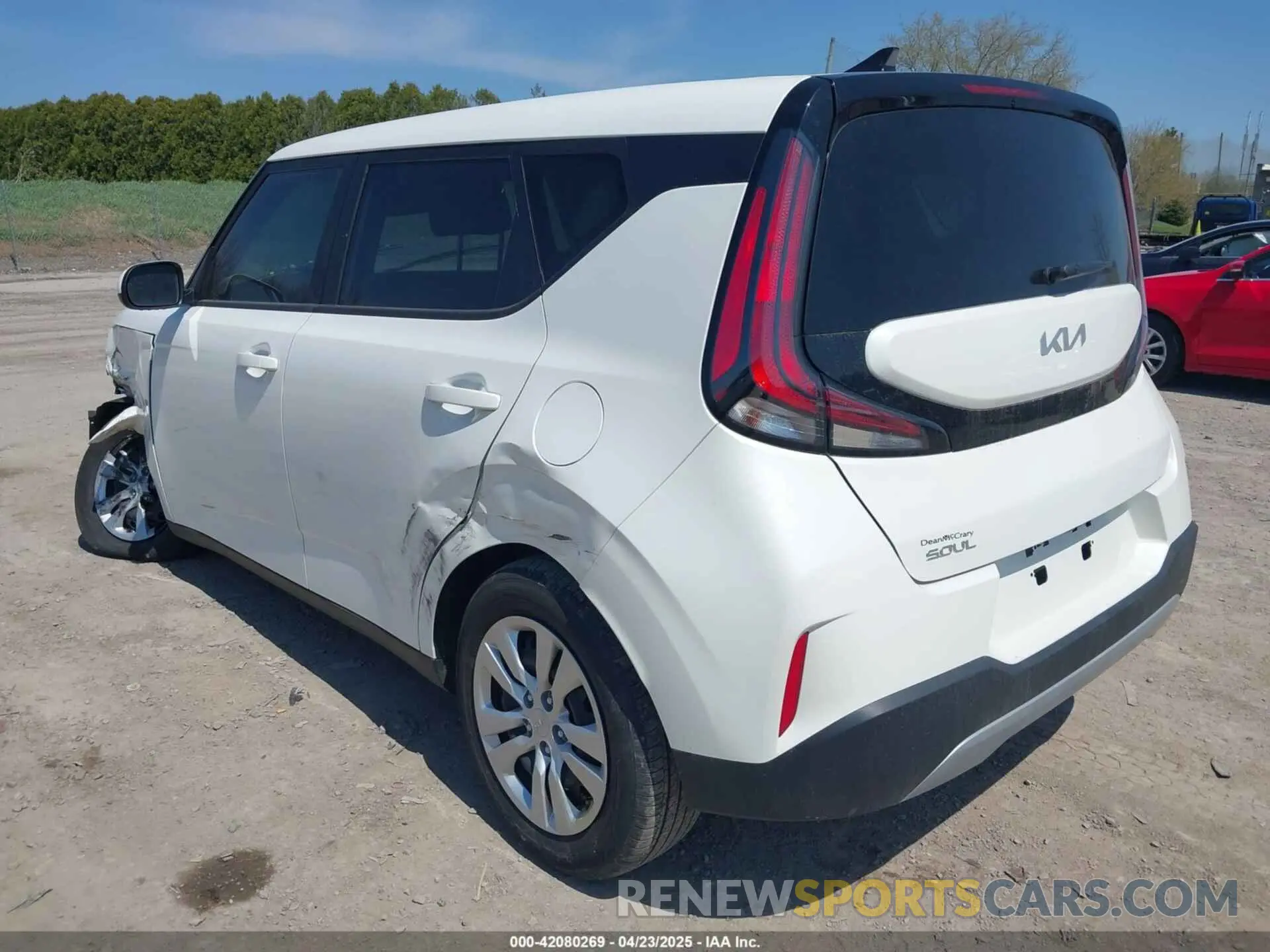 3 Photograph of a damaged car KNDJ23AU7S7937049 KIA SOUL 2025