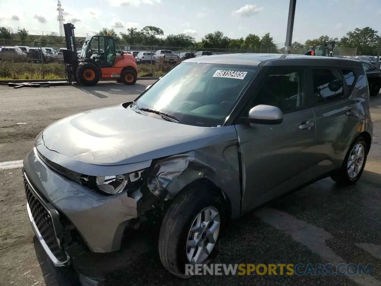 1 Photograph of a damaged car KNDJ23AU7S7939254 KIA SOUL 2025