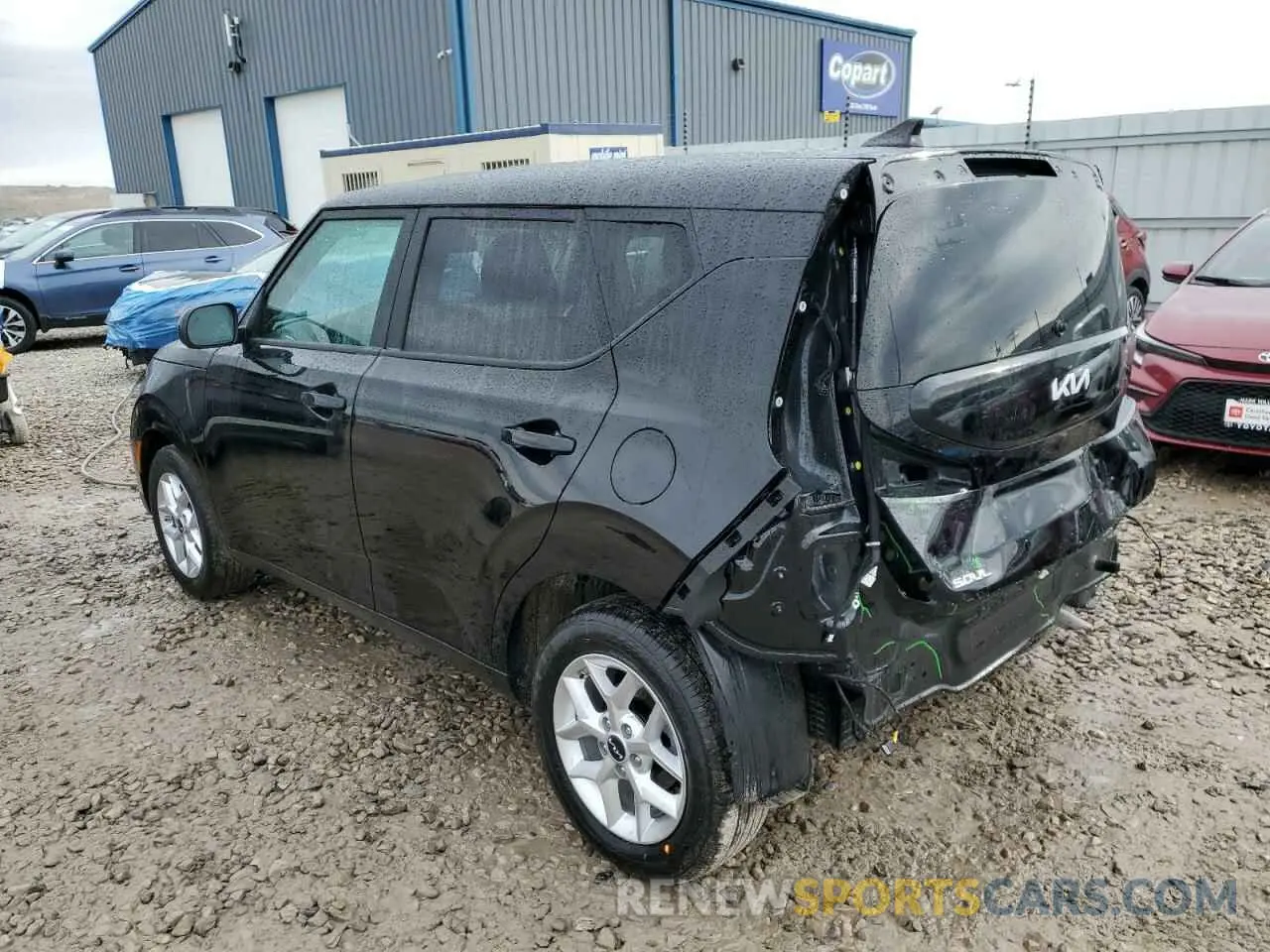 2 Photograph of a damaged car KNDJ23AU7S7940615 KIA SOUL 2025