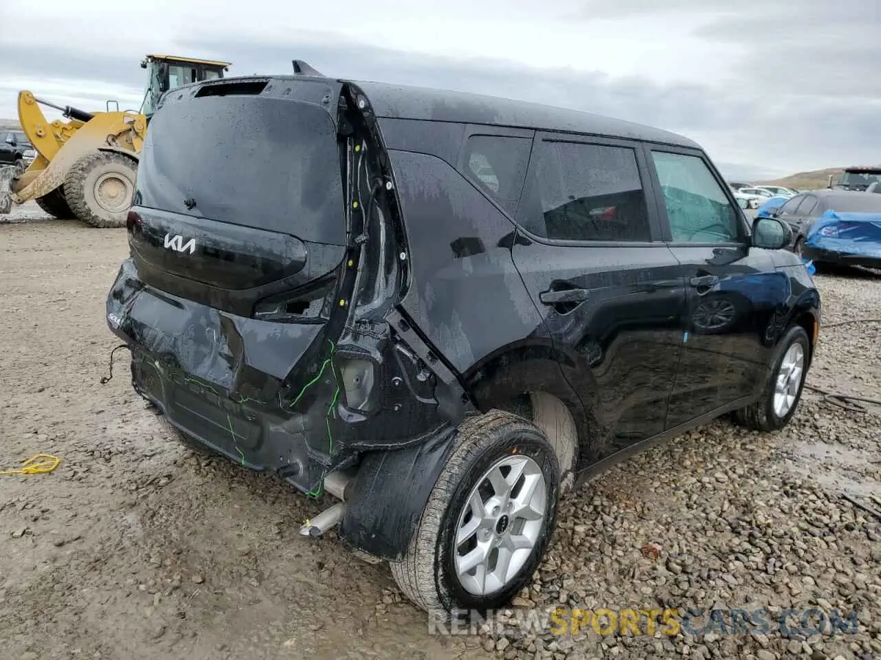 3 Photograph of a damaged car KNDJ23AU7S7940615 KIA SOUL 2025