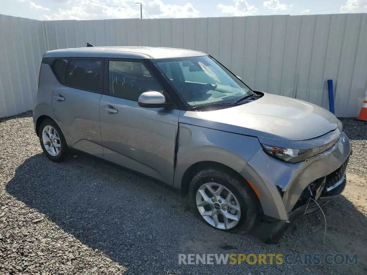 4 Photograph of a damaged car KNDJ23AU7S7941750 KIA SOUL 2025